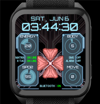 X-TAC: Tactical Matrix Terminal · Screenshot 2