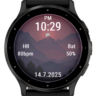Mountain Watchface · Screenshot 0