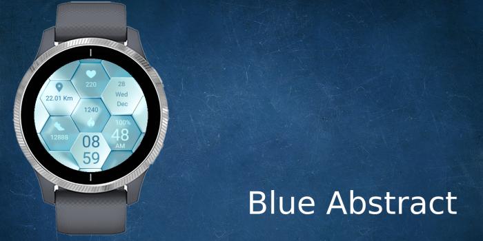Blue Abstract · Screenshot 0