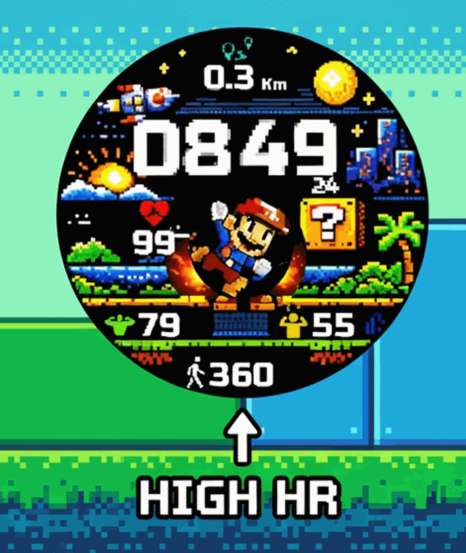 Pixel Quest 8Bit Heart Rate 4