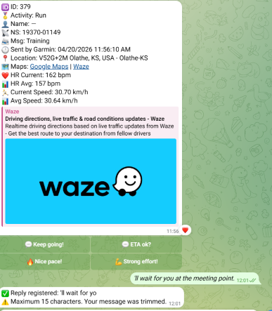 Track Pulse — Activity Sharing & Reactions screenshot 4