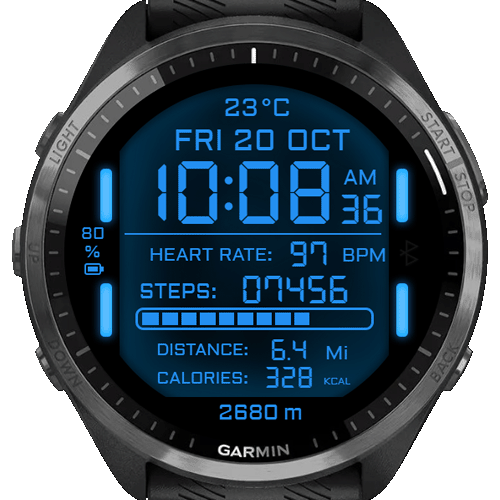 Blue Retro · Screenshot 0