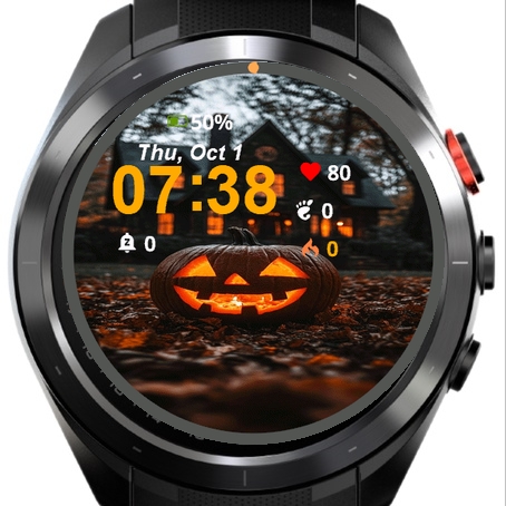 Halloween Pumpkin Sitting Leaves · Screenshot 2