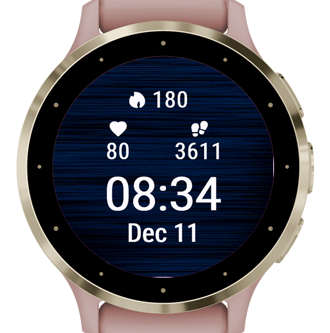 Blue Brushed Minimal · Screenshot 2