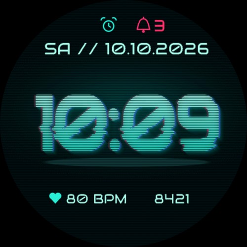 NeonTime Hologram · Screenshot 0