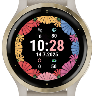 Floral Watchface · Screenshot 3