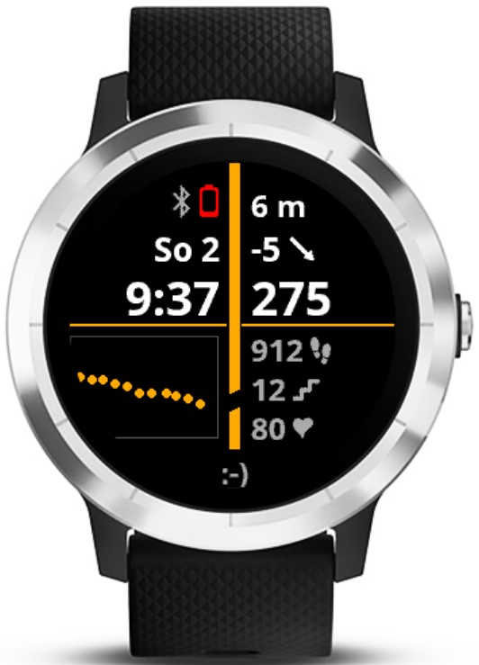 xDrip+/Spike/Nightscout Watch · Screenshot 0