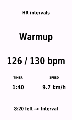 Interval Workouts · Screenshot 0