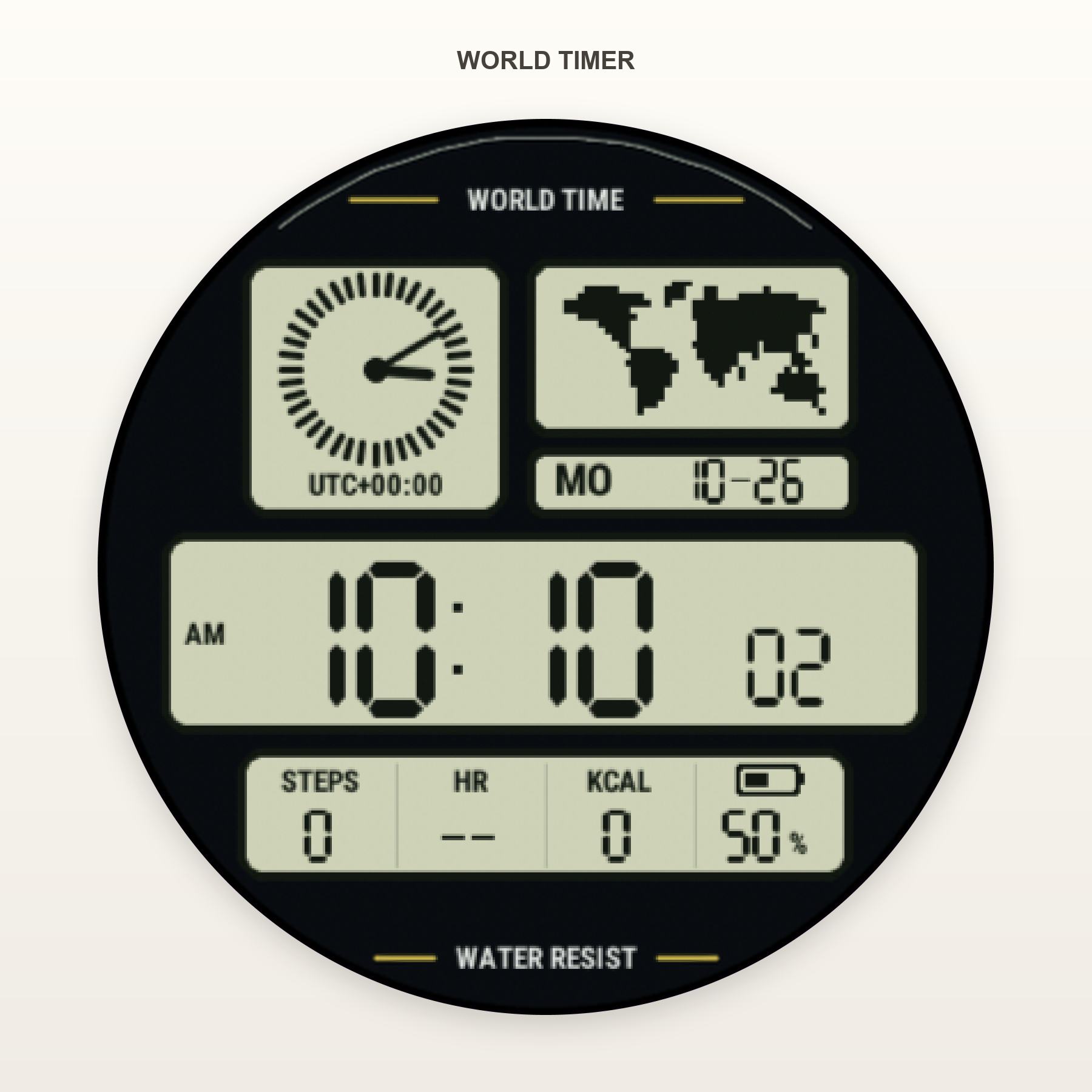 World Timer · Zaslonska slika 1