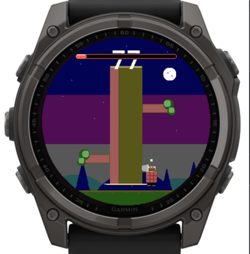 Drwal - Timber Rush, Fast Chop Arcade Leaderboard · Screenshot 1