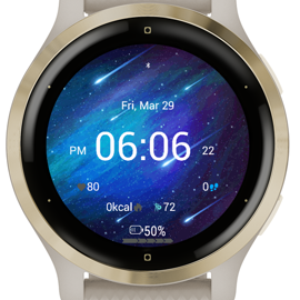 Star Drift watch face screenshot 2