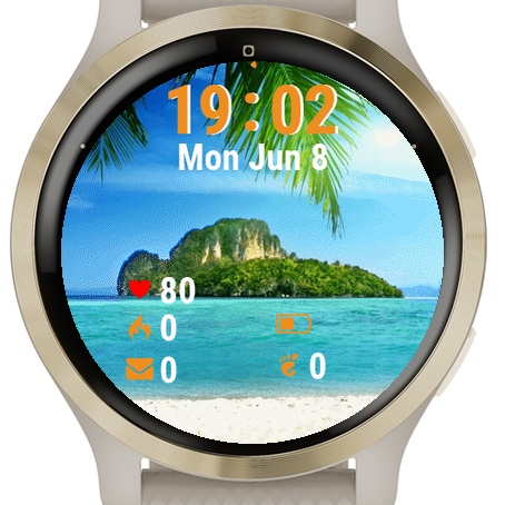 Tropical Island Palm Trees Beach · Screenshot 0