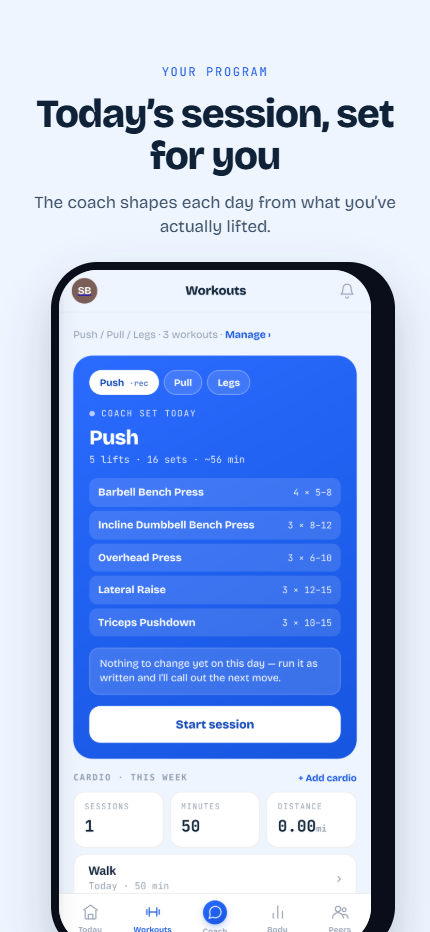 Beat: Fitness Coach & Crew · Screenshot 2