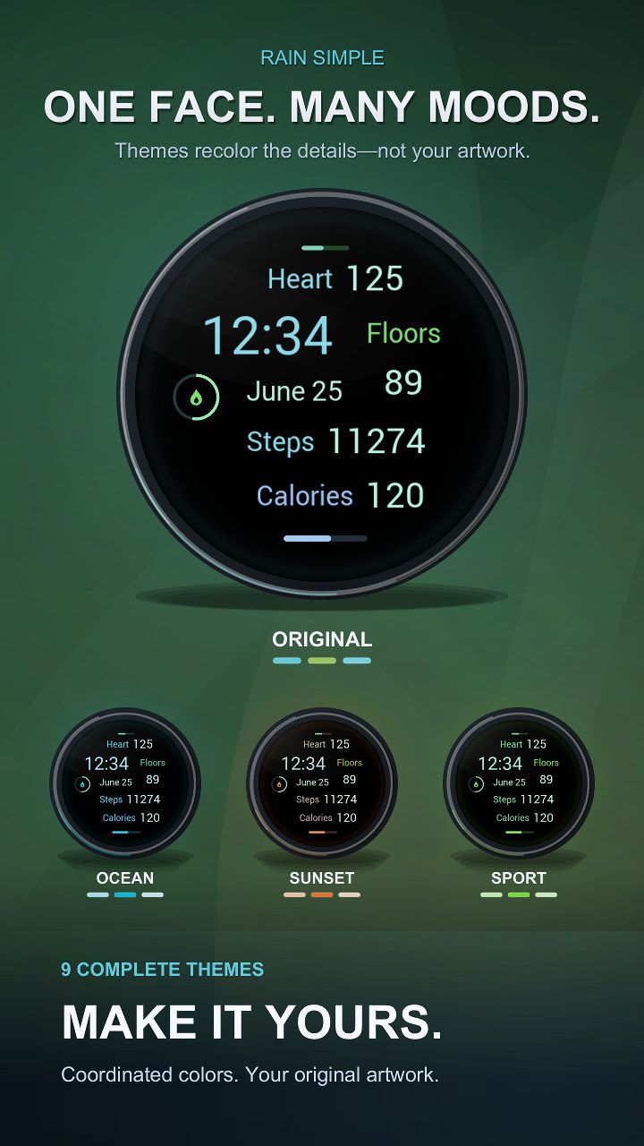 Rain Simple · Screenshot 1