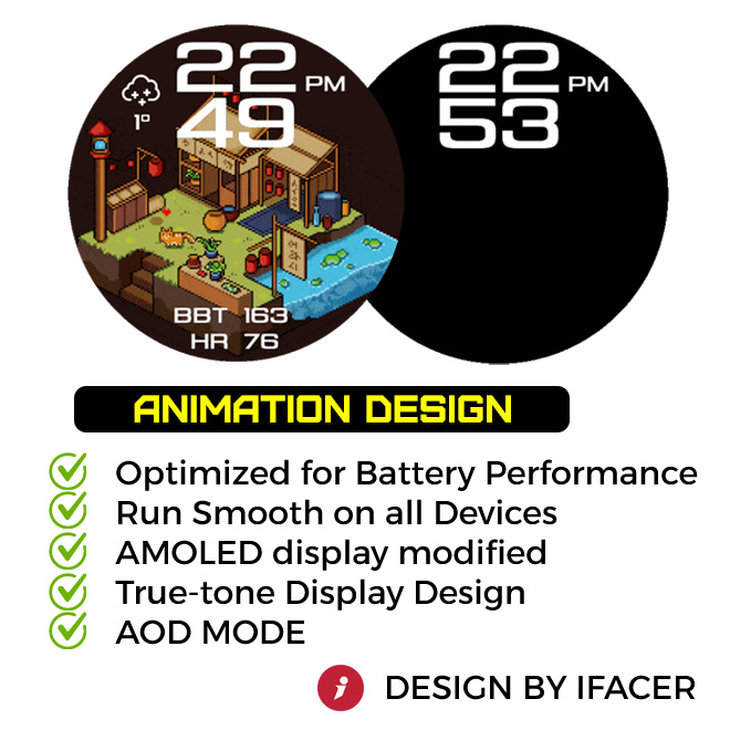 iFacer (Ani006) - Pixel Village · Screenshot 1