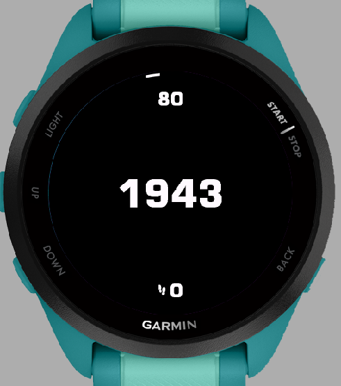 Big Time Steps Heart: Clear, Readable Data · Screenshot 3