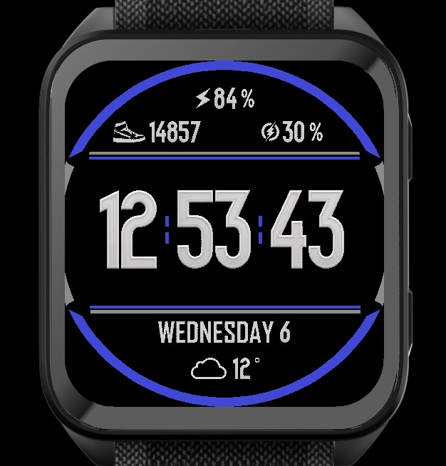 MnM GOTHIC BLUE "AMOLED" · Screenshot 4