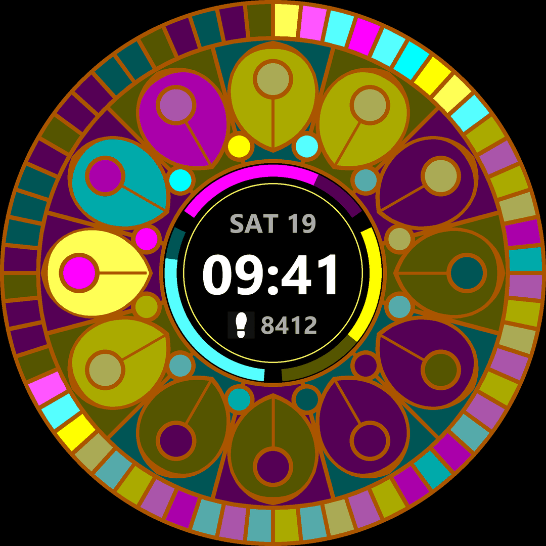 Roosvenster – Stained Glass Rose Window · Screenshot 2