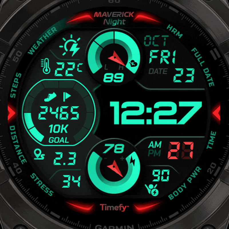 Fenix 8 MAVERICK Night 3