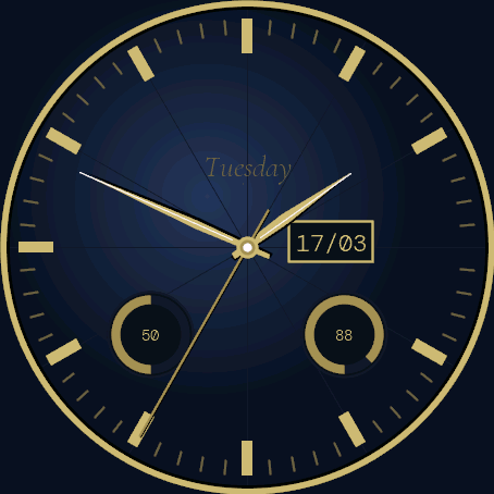Soleil Dress Watch — Gold 2