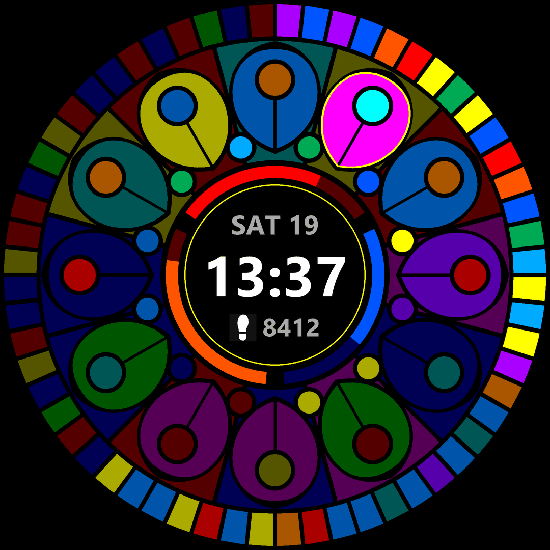 Roosvenster – Stained Glass Rose Window · Screenshot 1