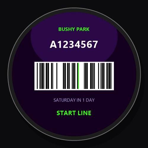 FlexPark - Parkrun Barcode · Screenshot 1