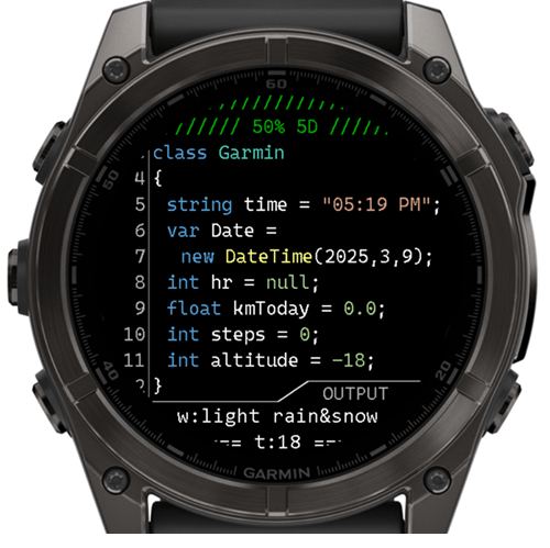 Programmer Watch Face · Screenshot 2