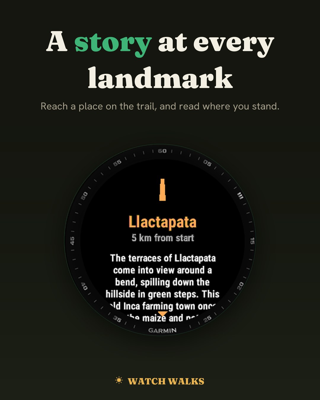 Watch Walks: Virtual Hiking Trails · Screenshot 1