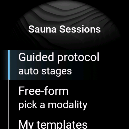 Sauna Sessions · Screenshot 1