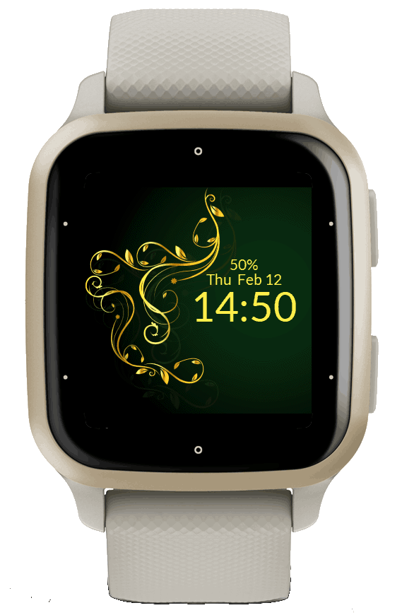 Golden Floral Motifs 6