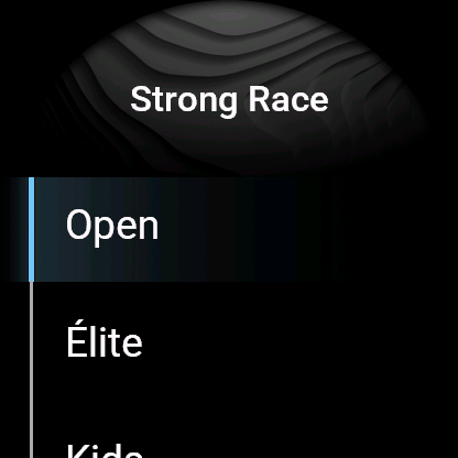 Strong Race Tracker · Screenshot 0
