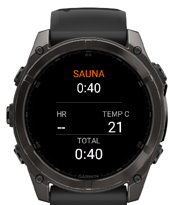 DuckBoy's Sauna Tracker · Screenshot 0