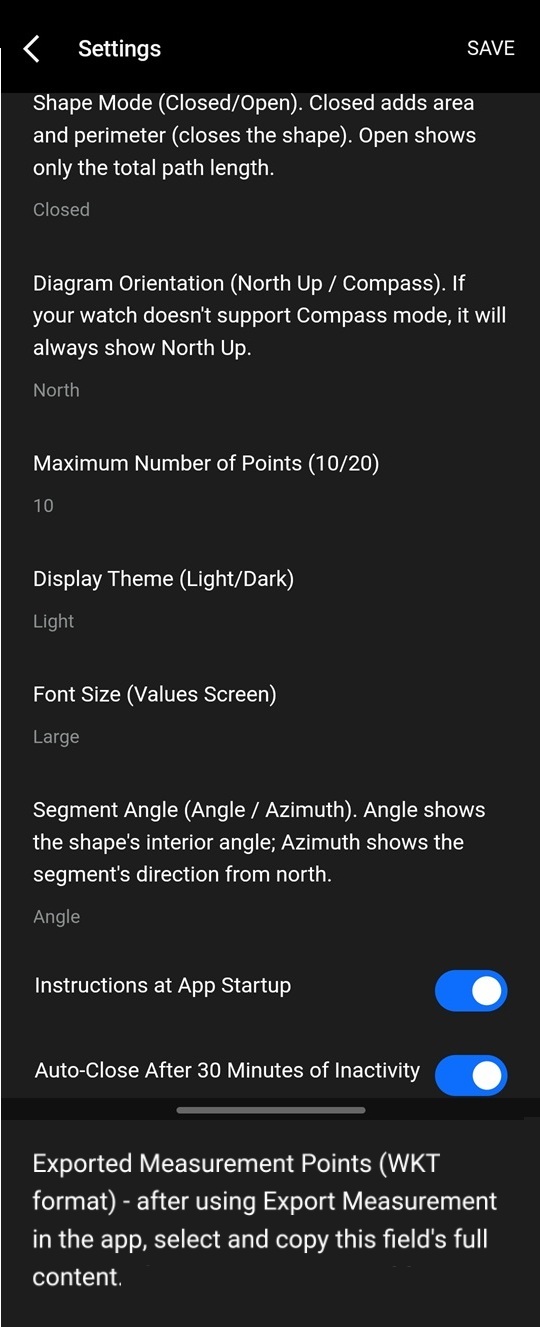 GEO Field Measure PRO - GPS Area & Distance Tool · Screenshot 4