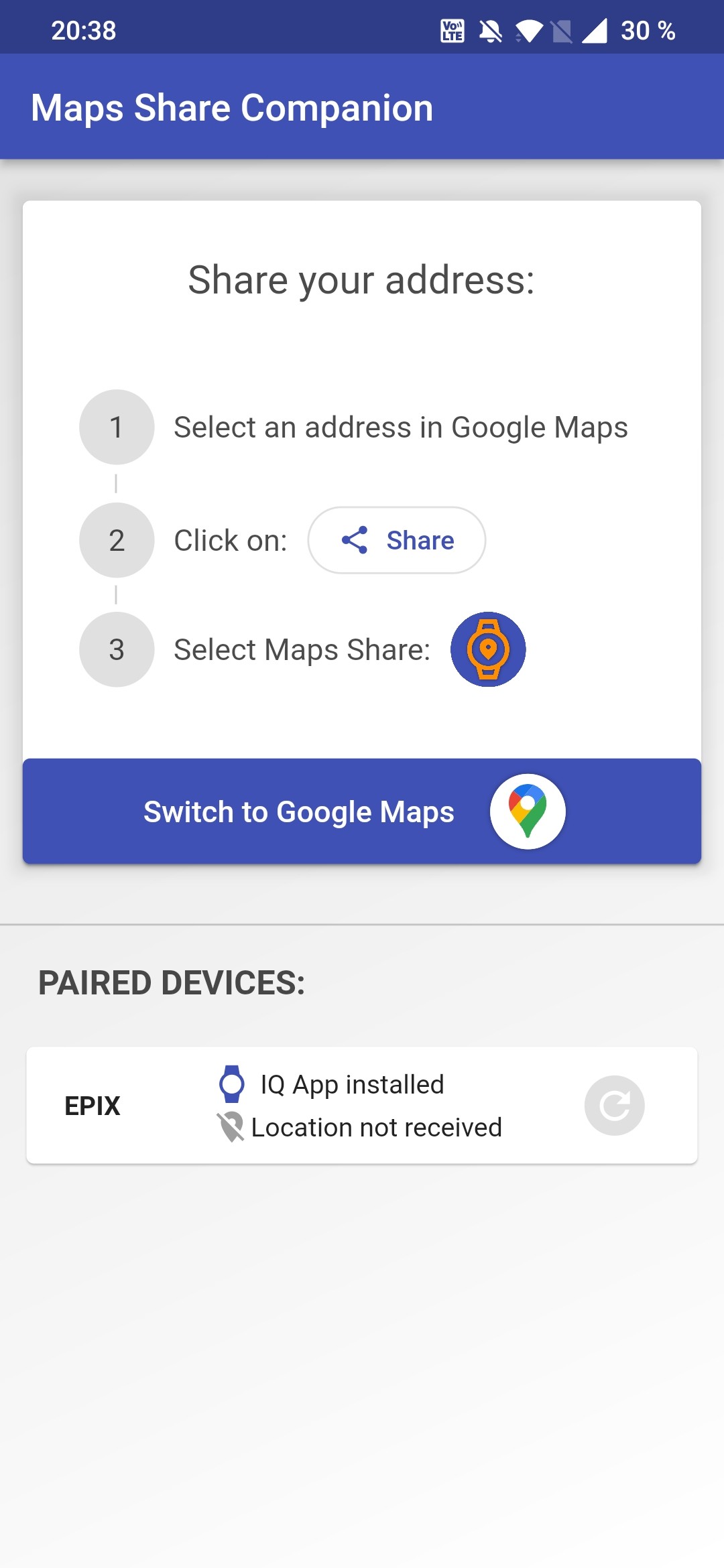 Maps Share · Screenshot 4