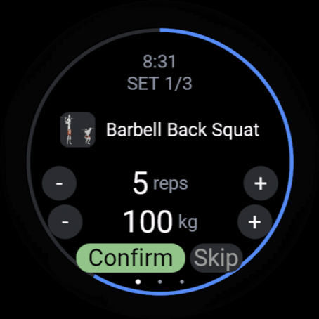 FitnessRec · Screenshot 2