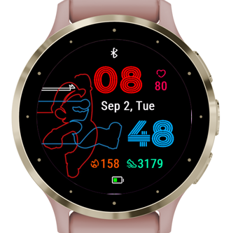 Neon Mario · Screenshot 3