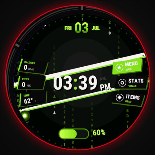 Phantom RPG Watchface · Screenshot 2