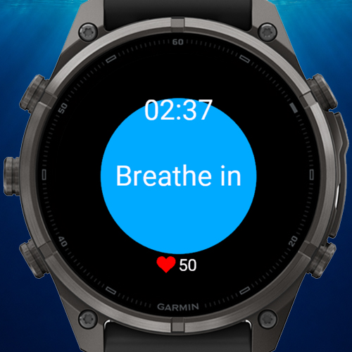 Breath Training · Screenshot 1