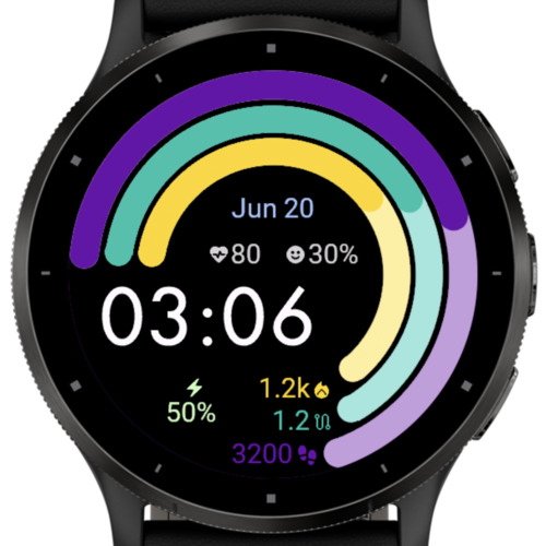 Goals Rings Pro watch face screenshot 3