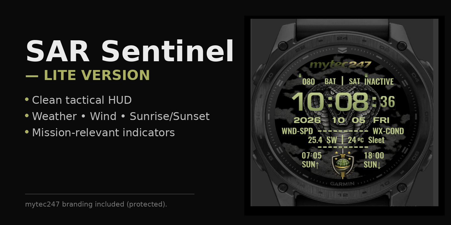 SENTINEL 247 – RESCUE HUD (PRO) · Screenshot 1