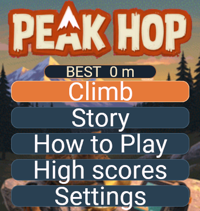Peak Hop · Screenshot 2