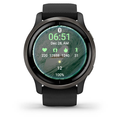 Green waves · Screenshot 1