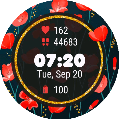 Dark Floral (Multi Themes) · Screenshot 4
