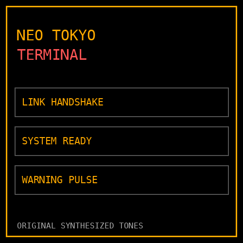 Neo Tokyo Terminal · Screenshot 0