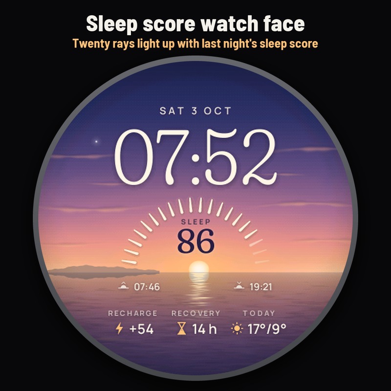 Astra Daybreak Pro – 睡眠分数与恢复表盘 · Screenshot 0