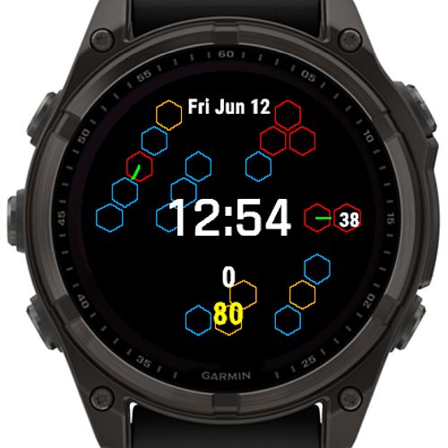 BacFighT6 - Bacterial Battle - Watch Face · Screenshot 1