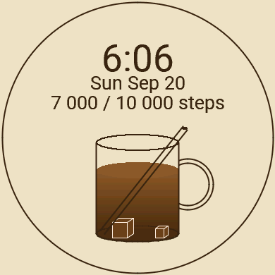 Steps brew (matcha, ube, coffee) · Screenshot 2