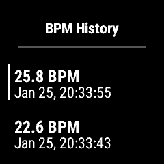 TapBPM - Respiratory Rate Calculator · Screenshot 4