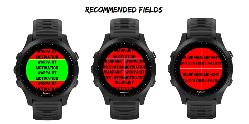 Warpaint Motivation Data Field screenshot 3