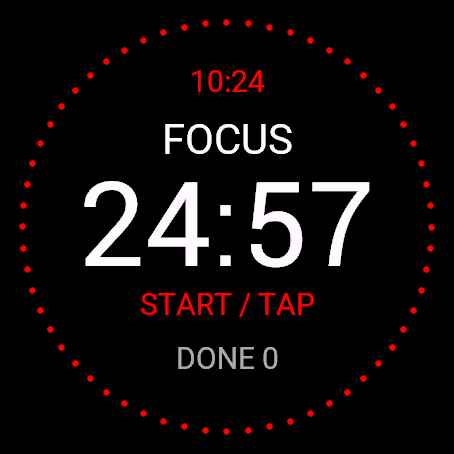 Red Pomodoro · Screenshot 0